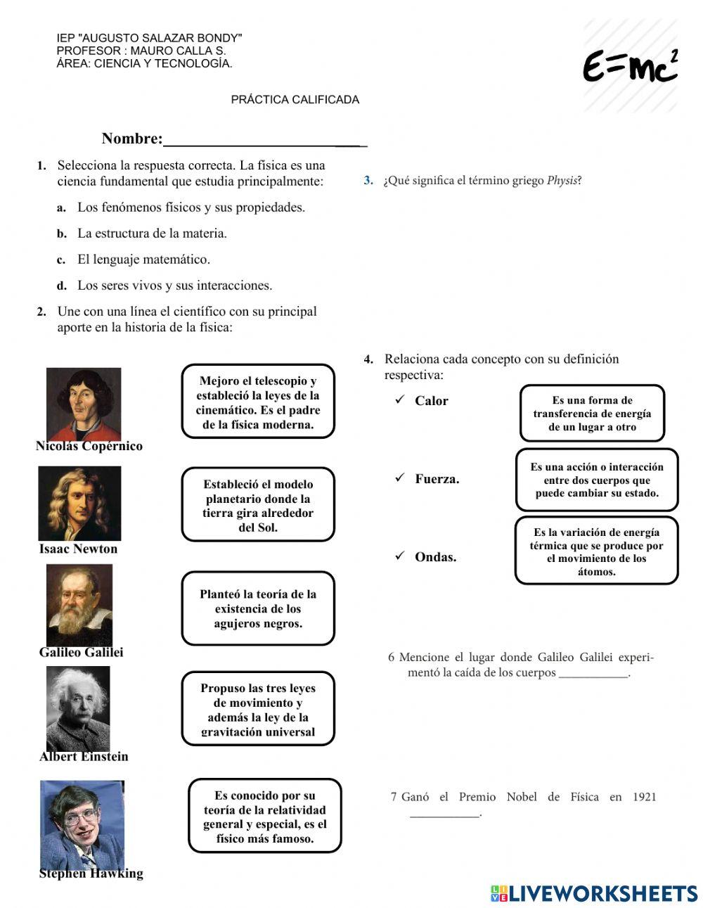 Historia de la física