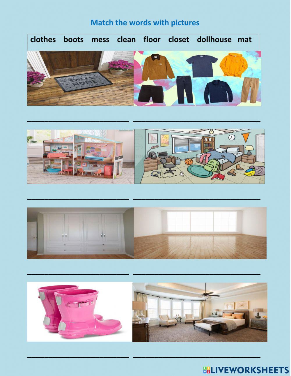 Prepositions of place and time