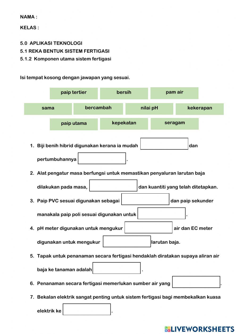 5.1.2 Komponen utama sistem fertigasi(2)