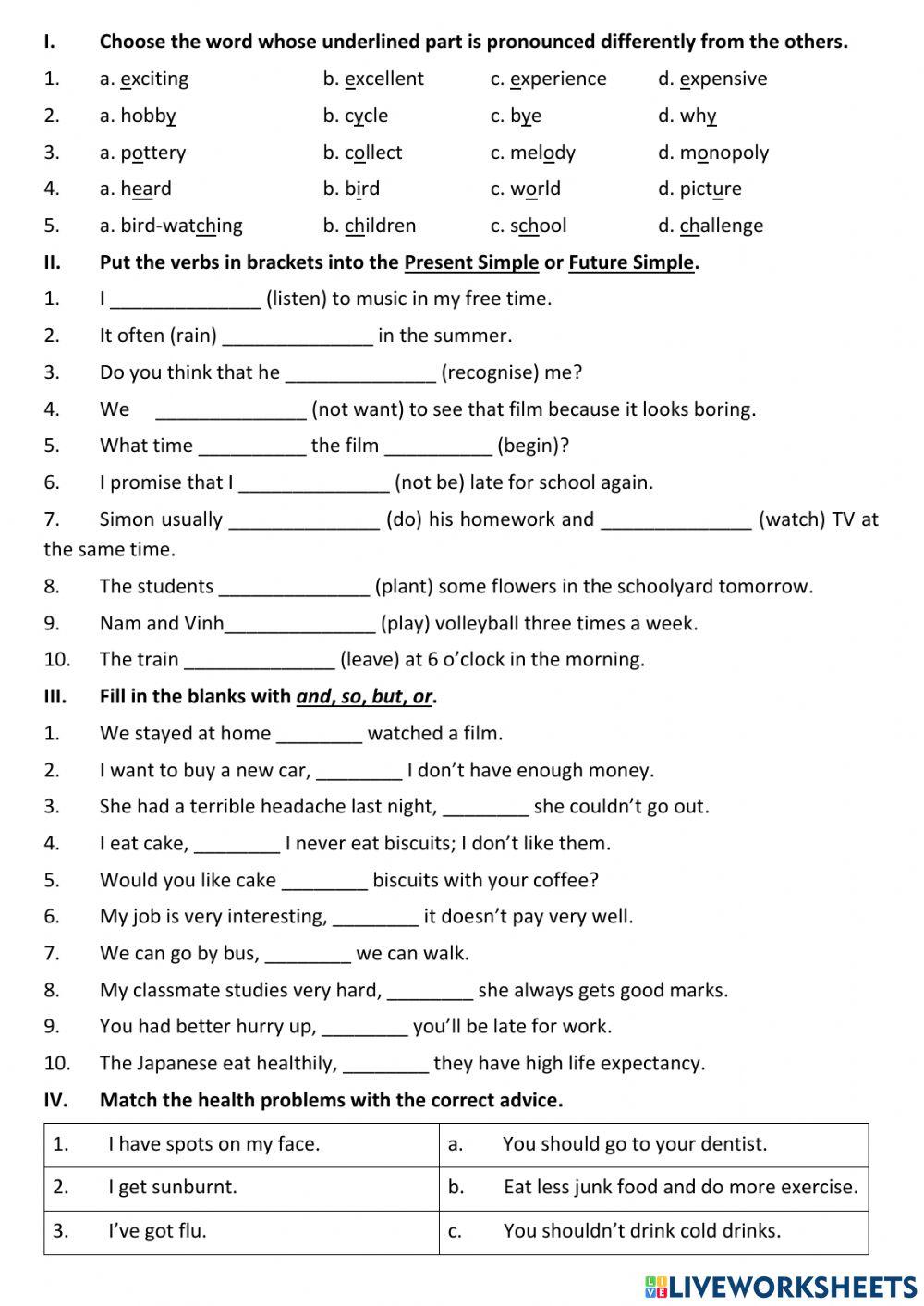 Tieng Anh 7 - Review U1,2 (MLH)