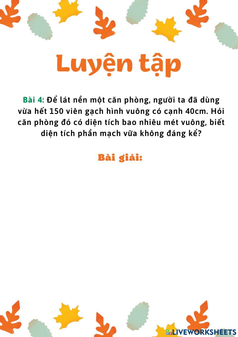 Luyện tập