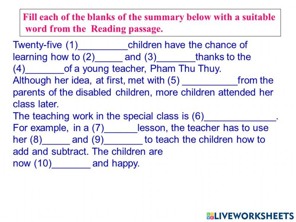 English 10. Unit 04. Lesson. Reading Task After you read