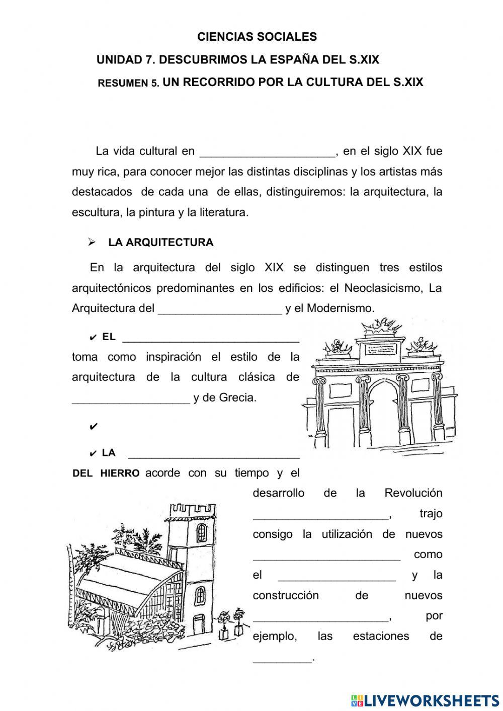 La cultura del S.XIX