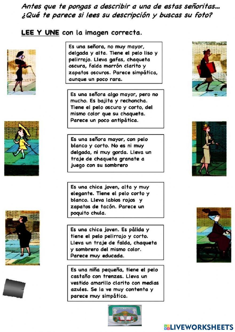 Descripción de personas