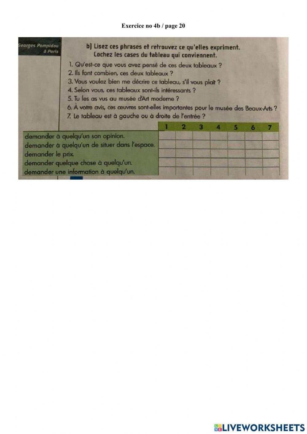 Demander son opinion