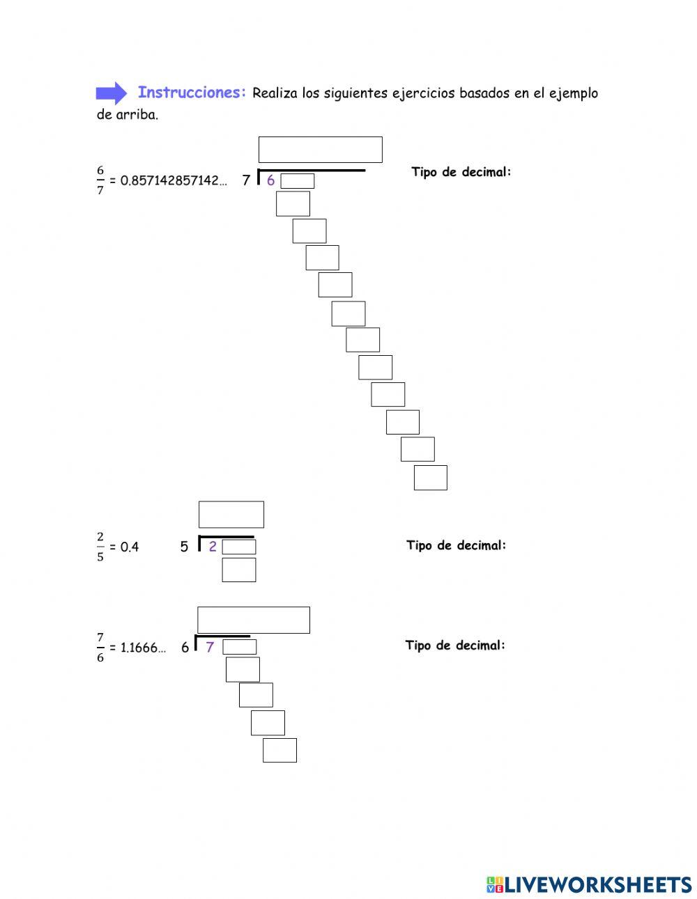 Aproximación de decimales