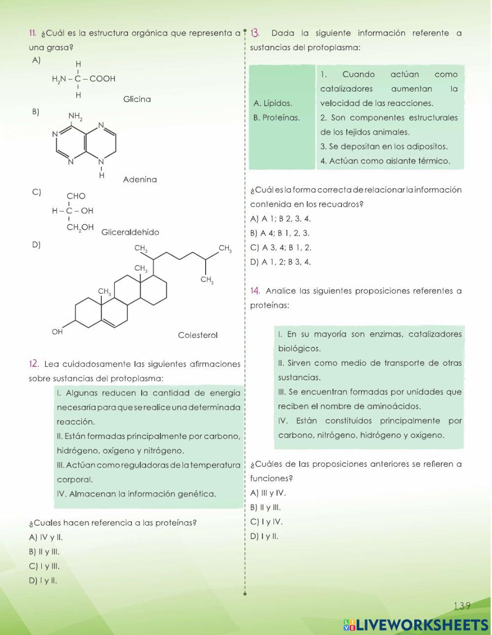Moléculas Biológicas: 2