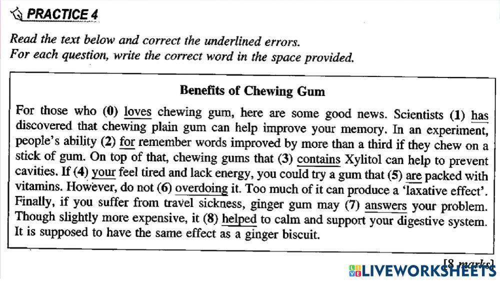 Gerak Gempur PdPR - Error Correction