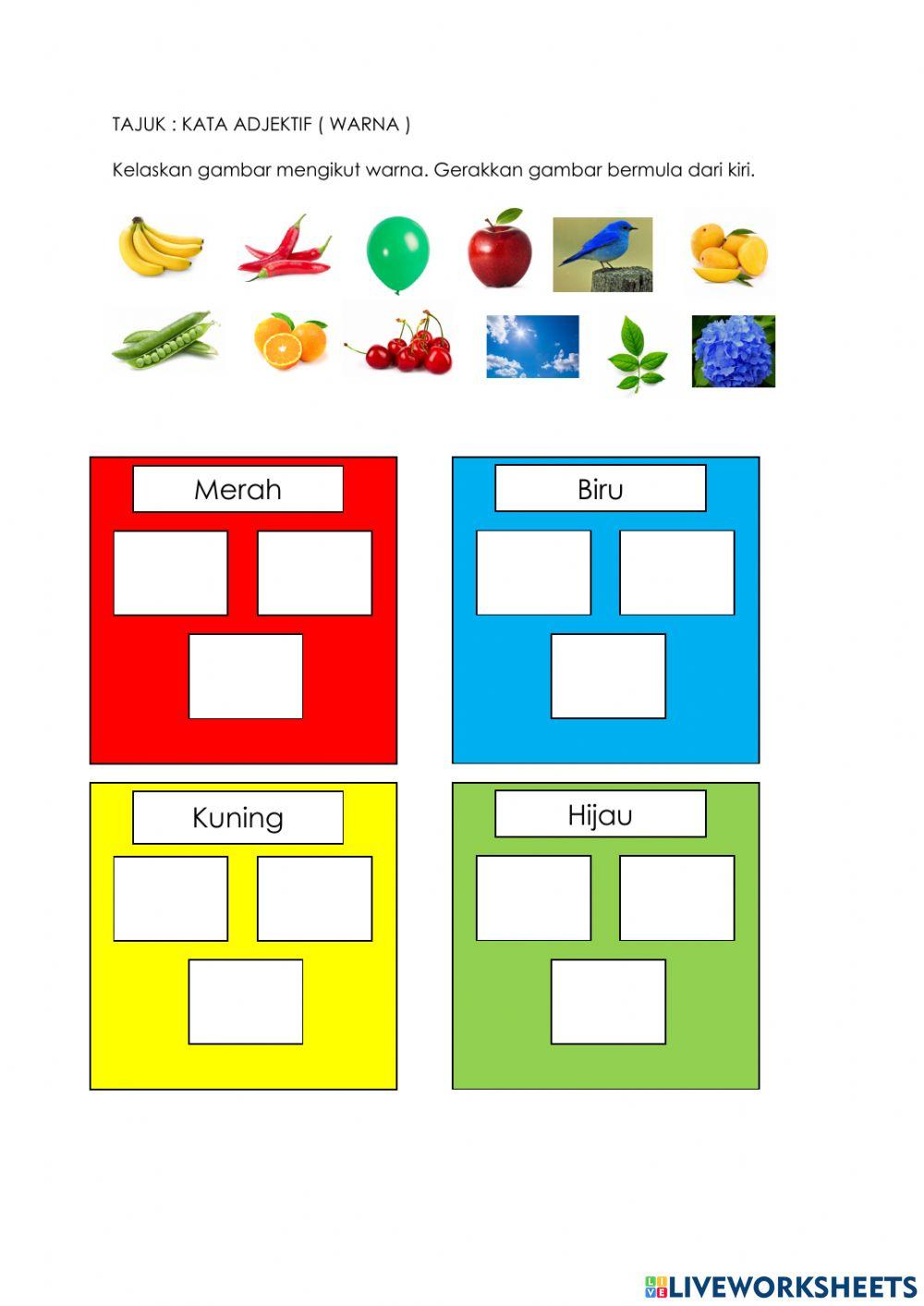 Latihan Kata Adjektif