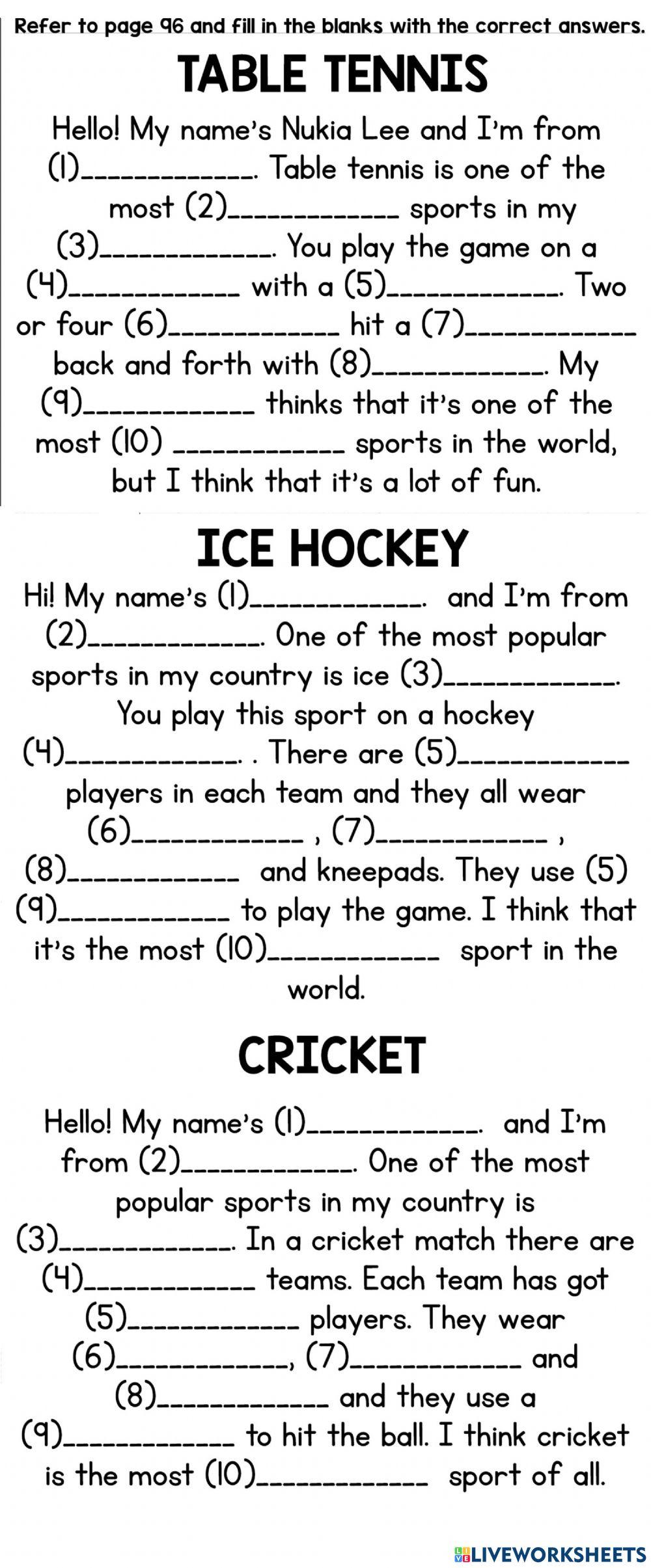 Which Is The Most Popular Sports?
