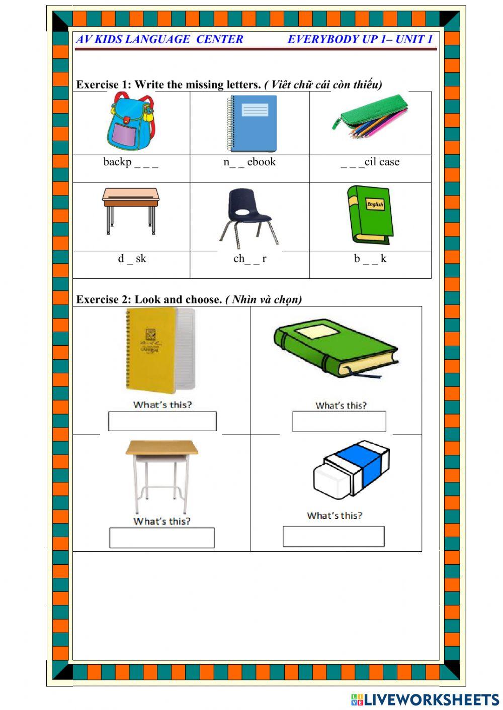PBT Unit 1 lesson 2 Up1- Mrs.Thuy