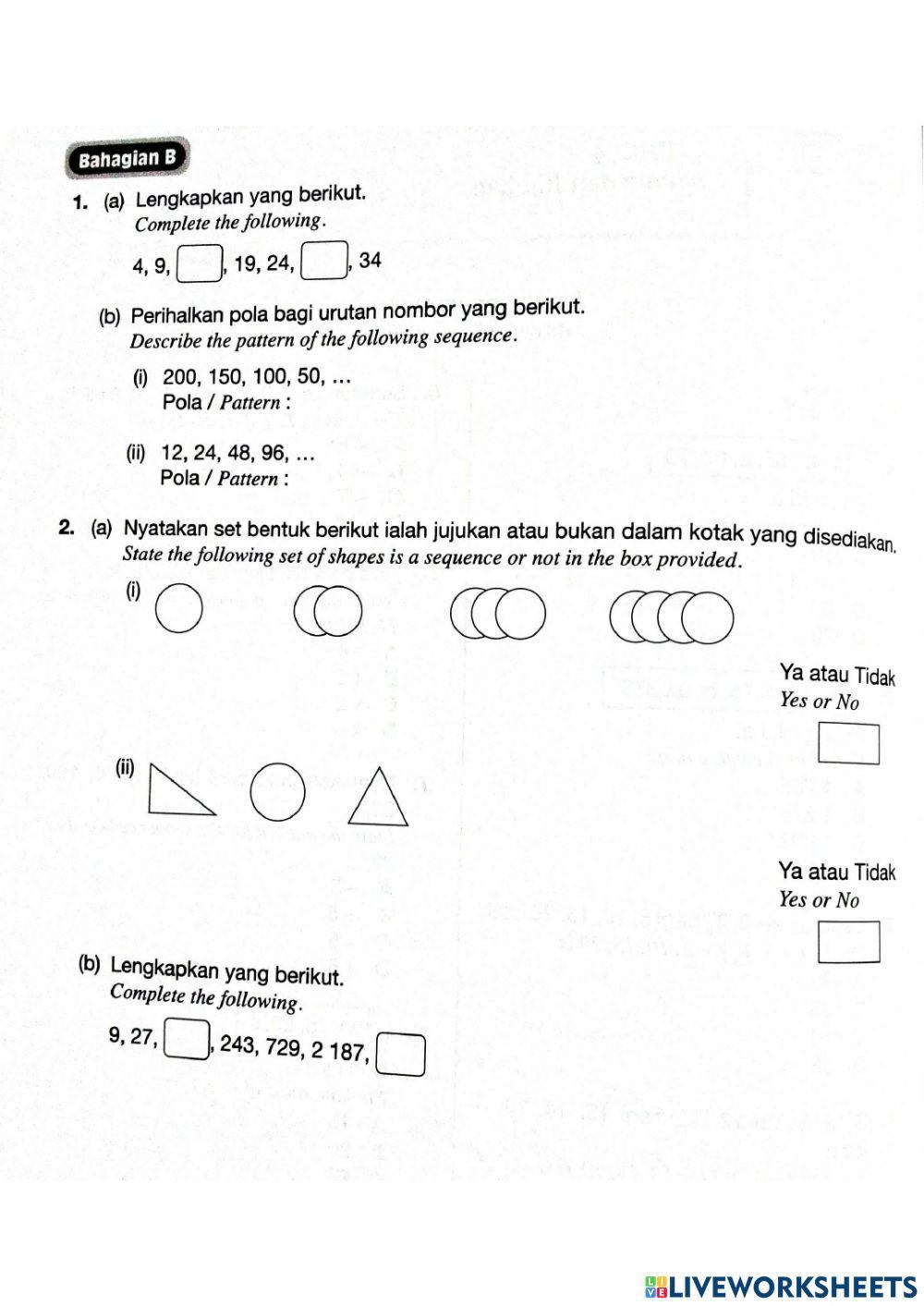 Matematik tingkatan 2