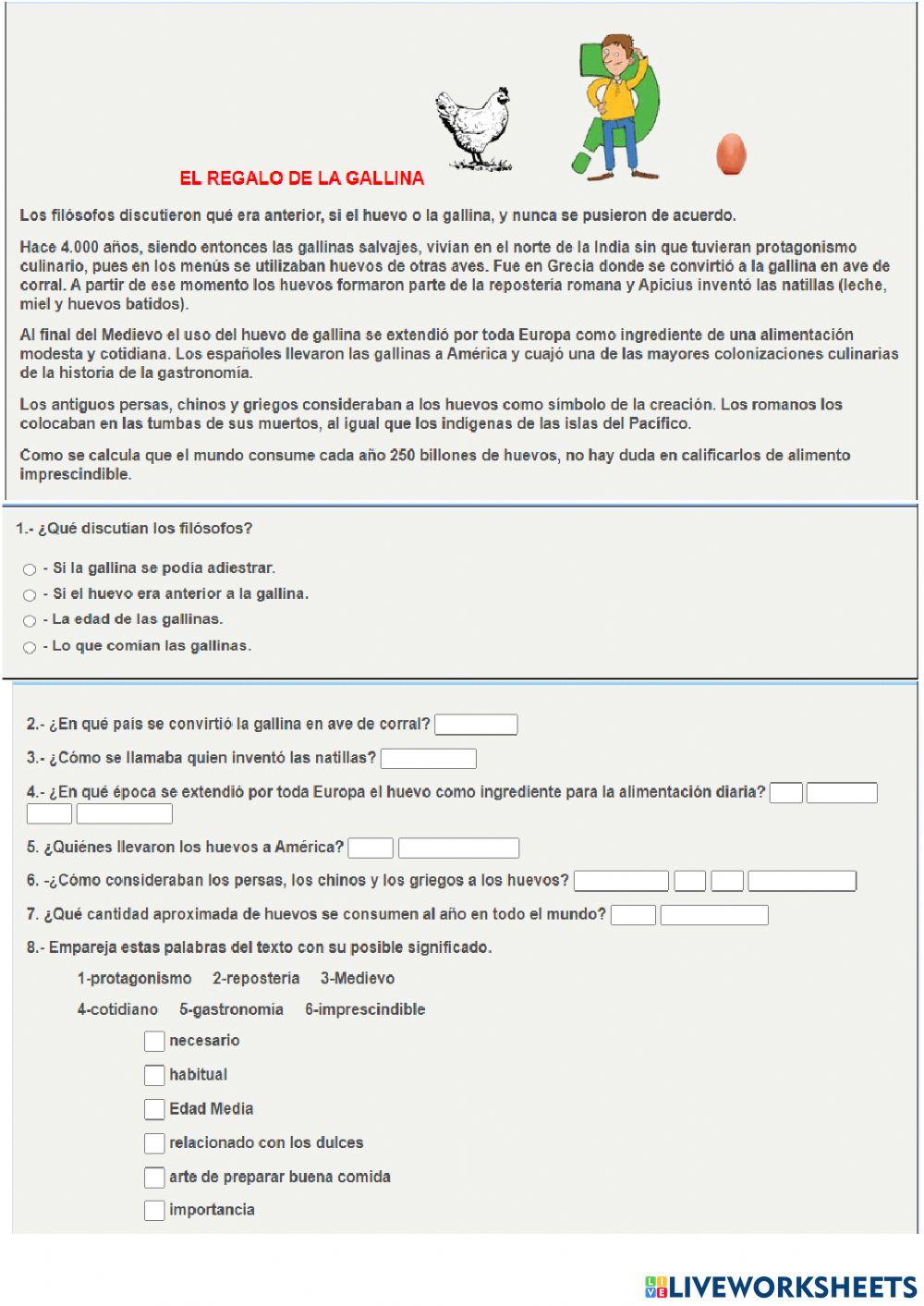 Comprensión lectora