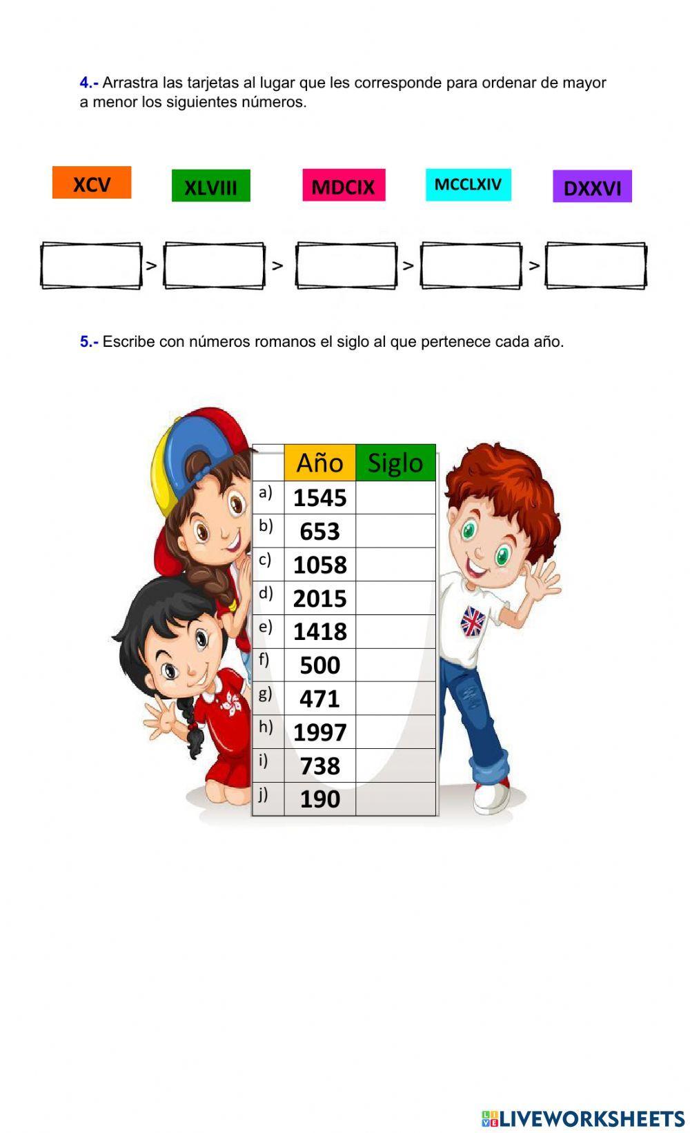 Conozco los núm… | Free Interactive Worksheets | 1509408, image size:1000x1643