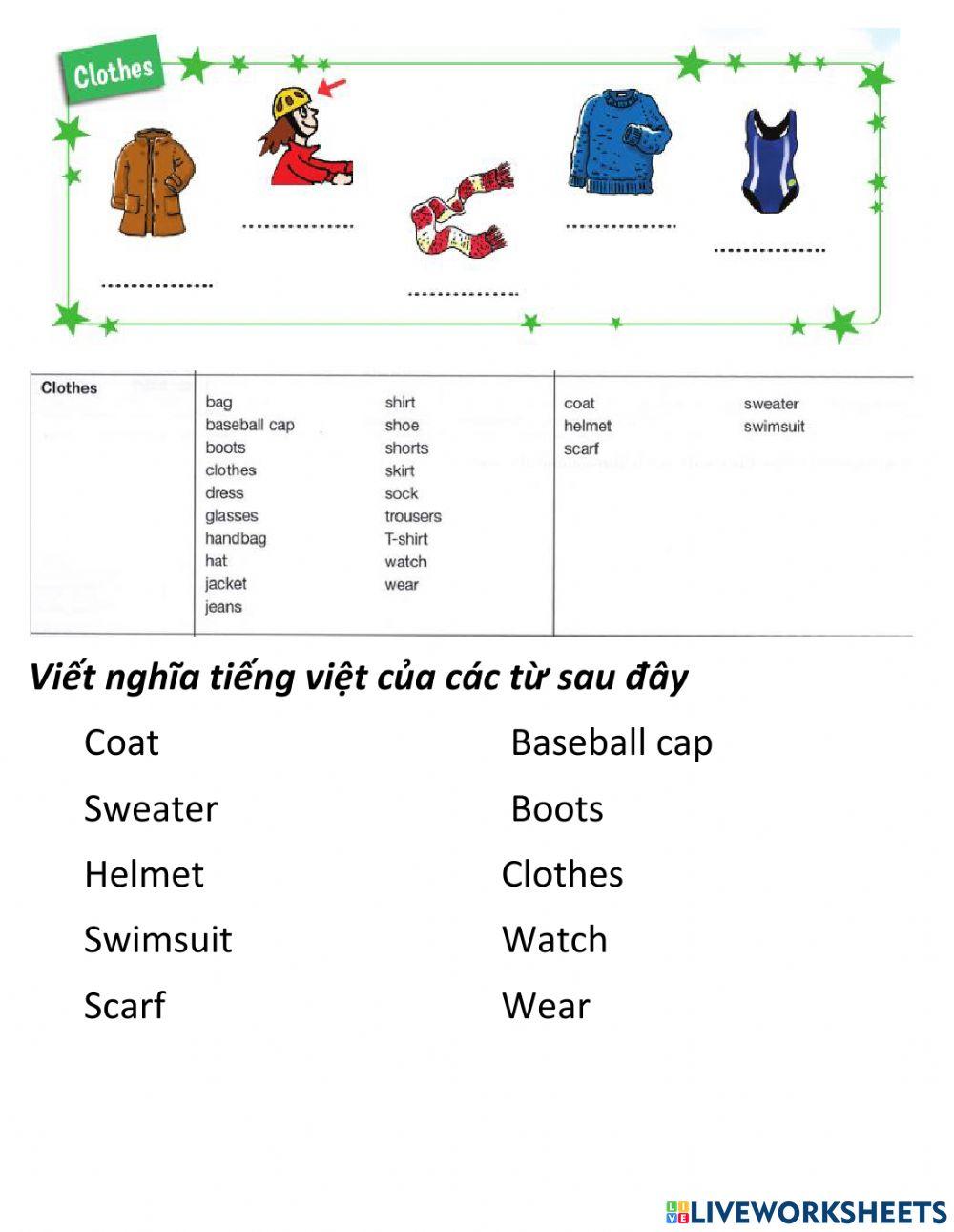 Vocab-clothes-M