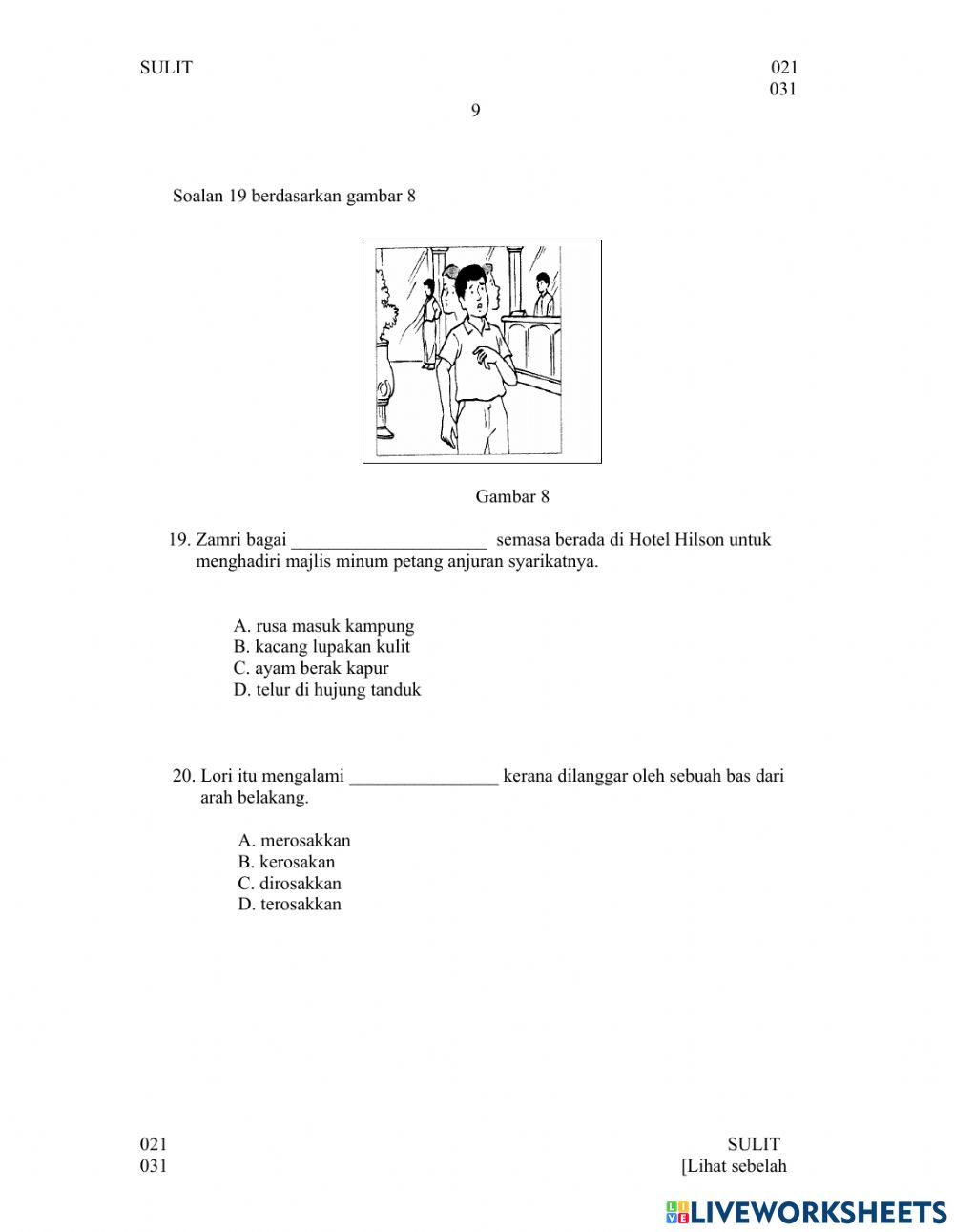 Soalan Latih Tubi BM