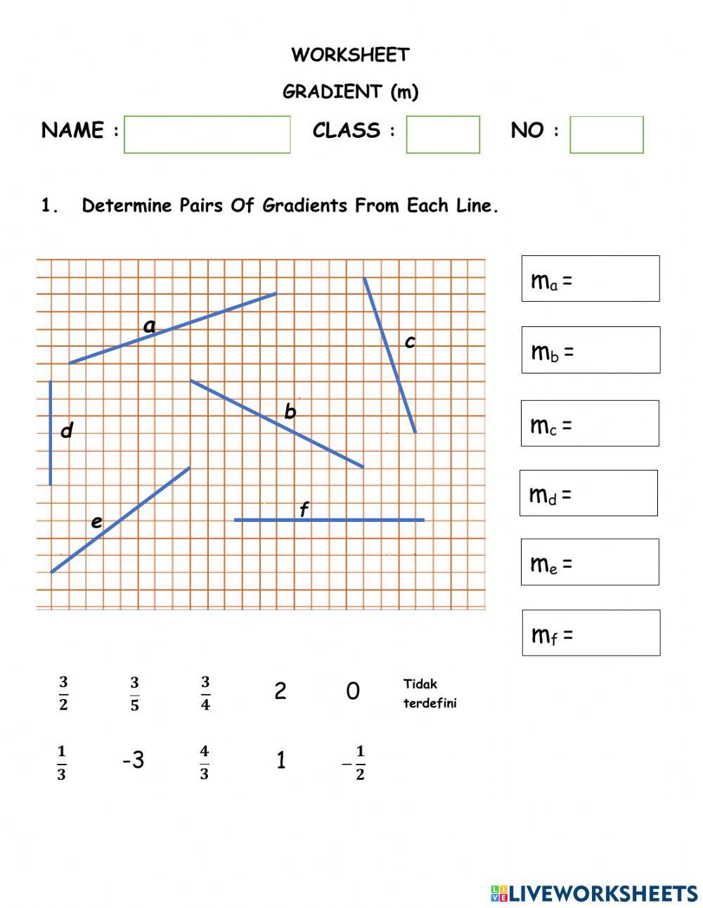 Gradient 1159 | Hendro Wicaksono | Live Worksheets