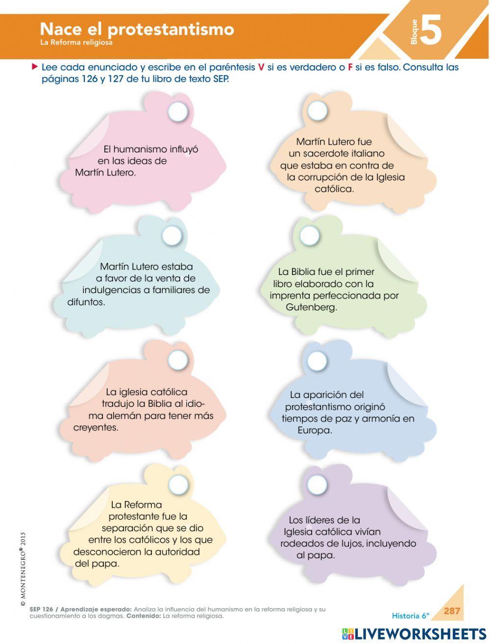 La reforma religiosa