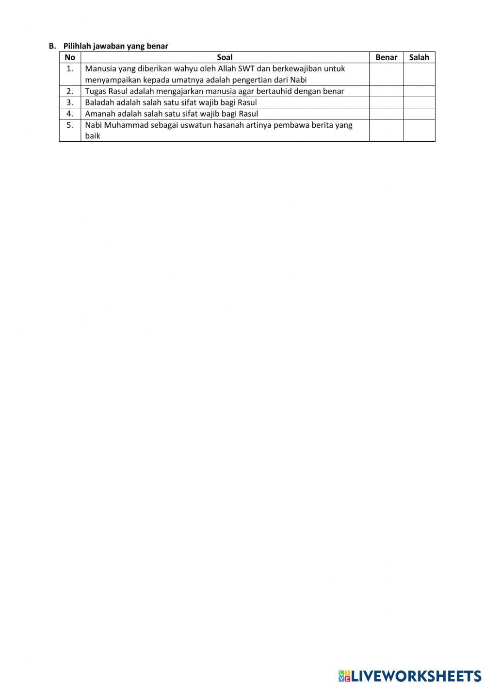 Pendidikan Agama Islam