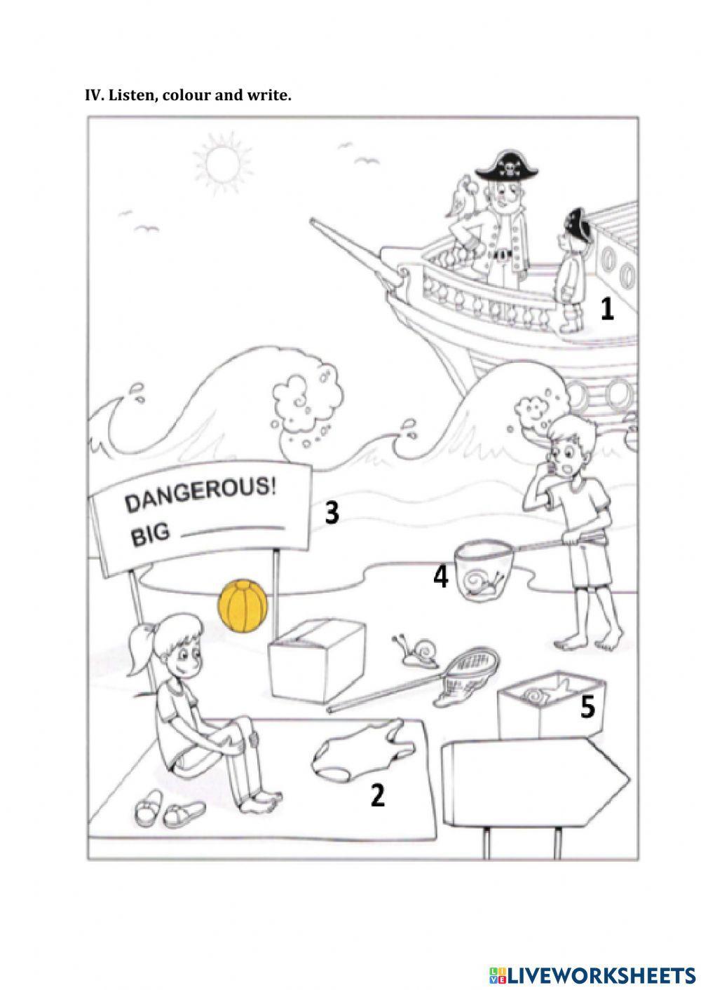 L3-Review1-Listening WS