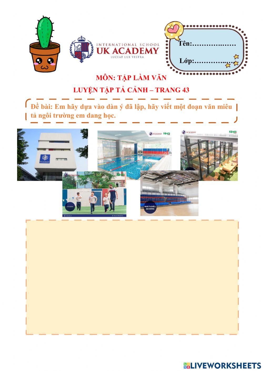 TLV - Luyện tập tả cảnh - trang 43