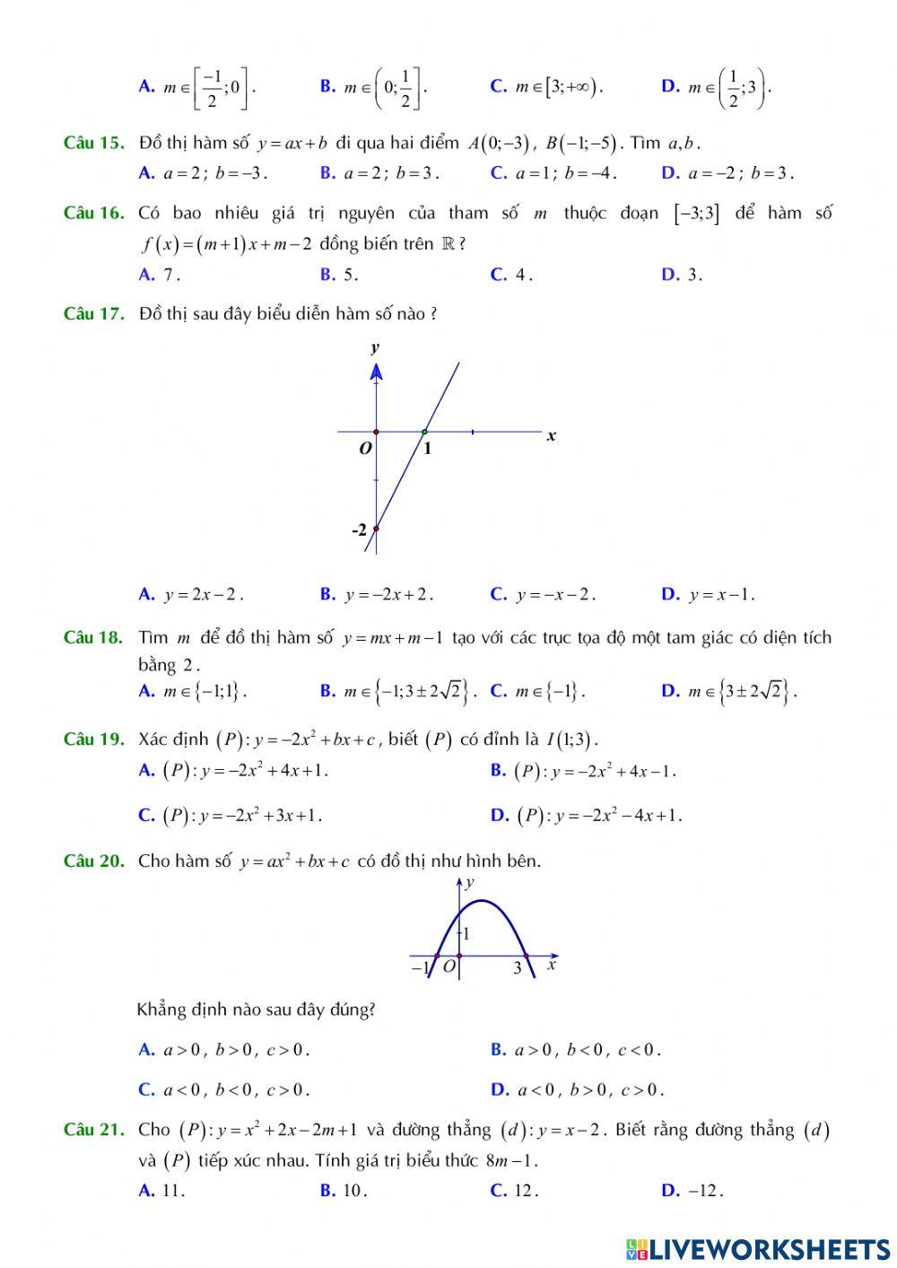 Kiểm tra GK1 - Đề số 02