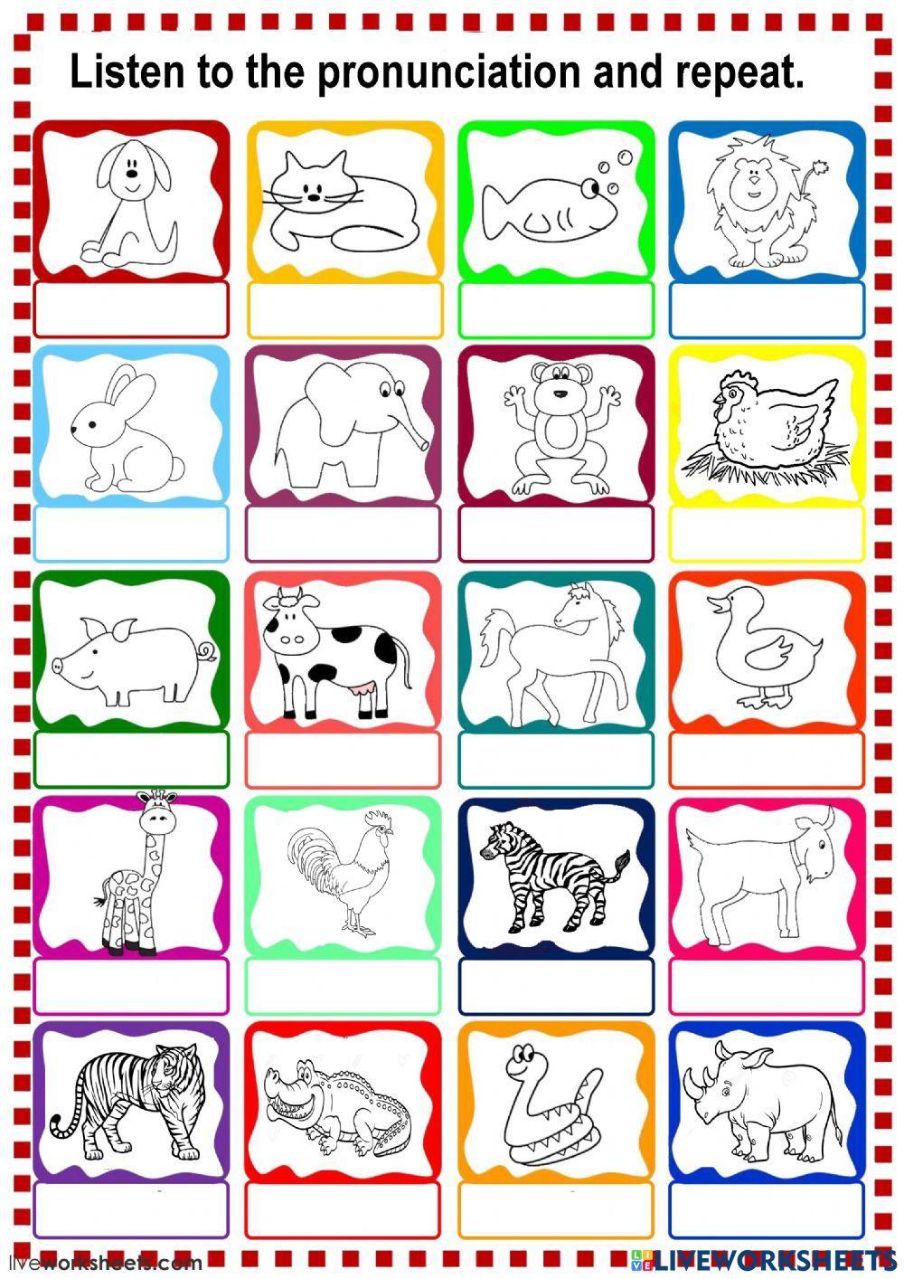 Wild and domestic Animals