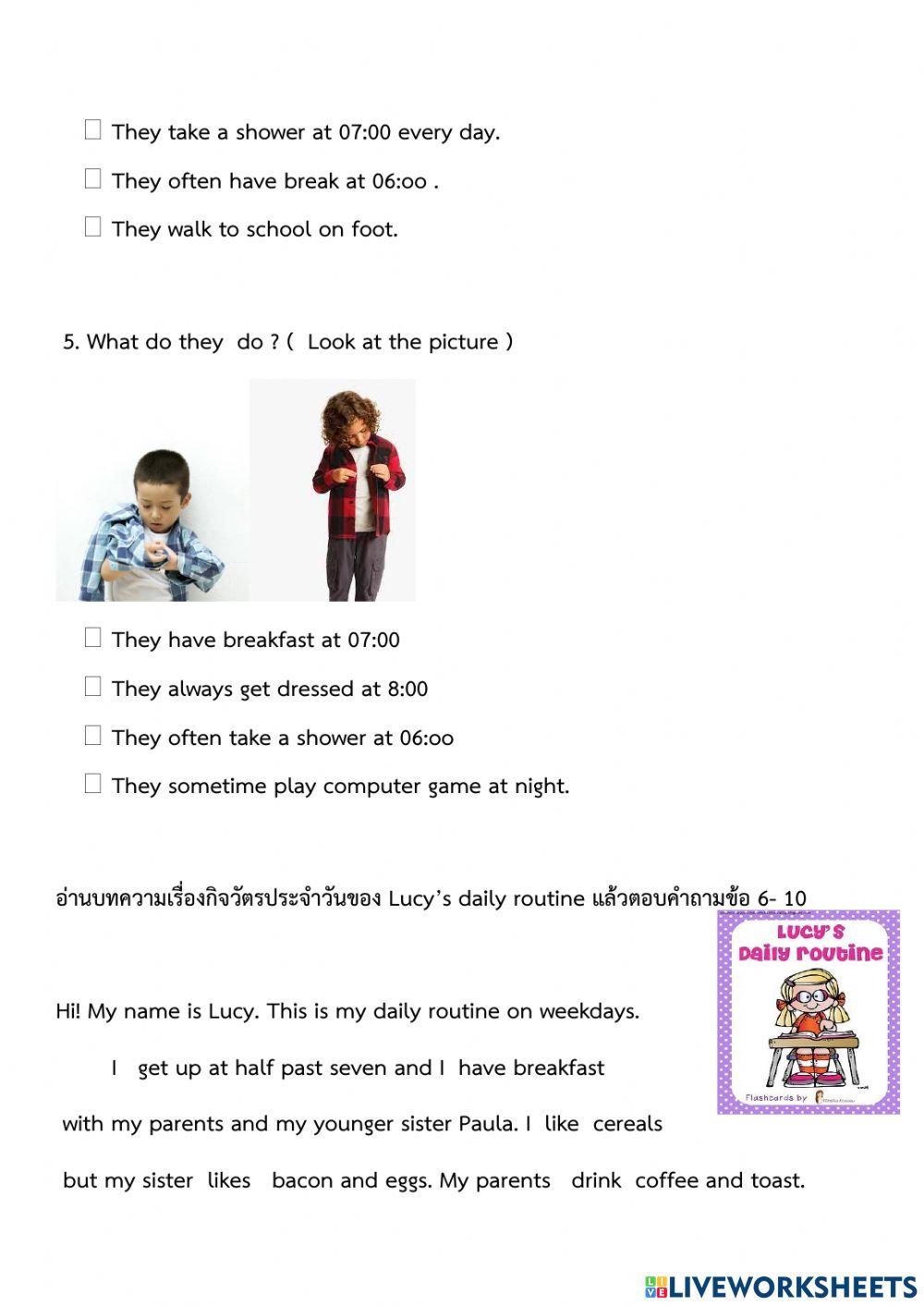 ข้อสอบว้ัดผลปลายภาคภาษาอังกฤษพื้นฐาน ม.๓