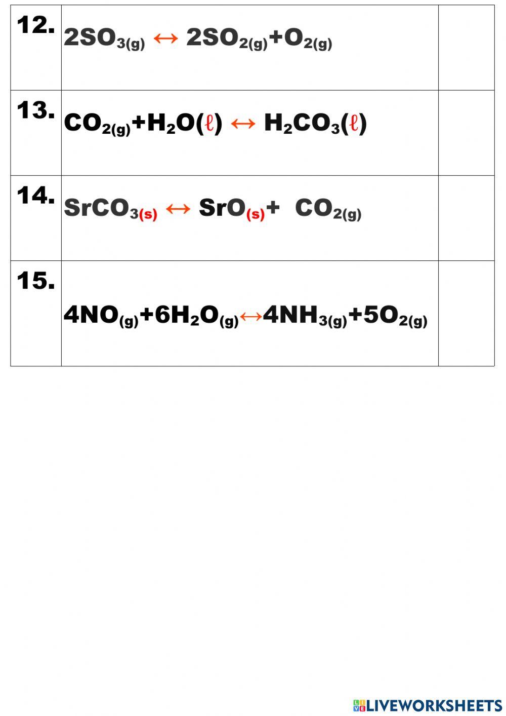 11 வேதிச்சமநிலை