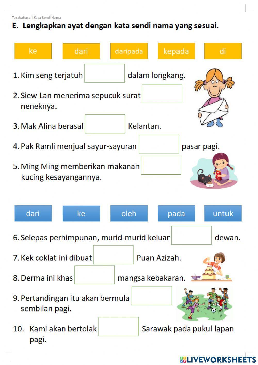 BM T1 Kata Sendi Nama 05 BM T1 Kata Sendi Nama 05