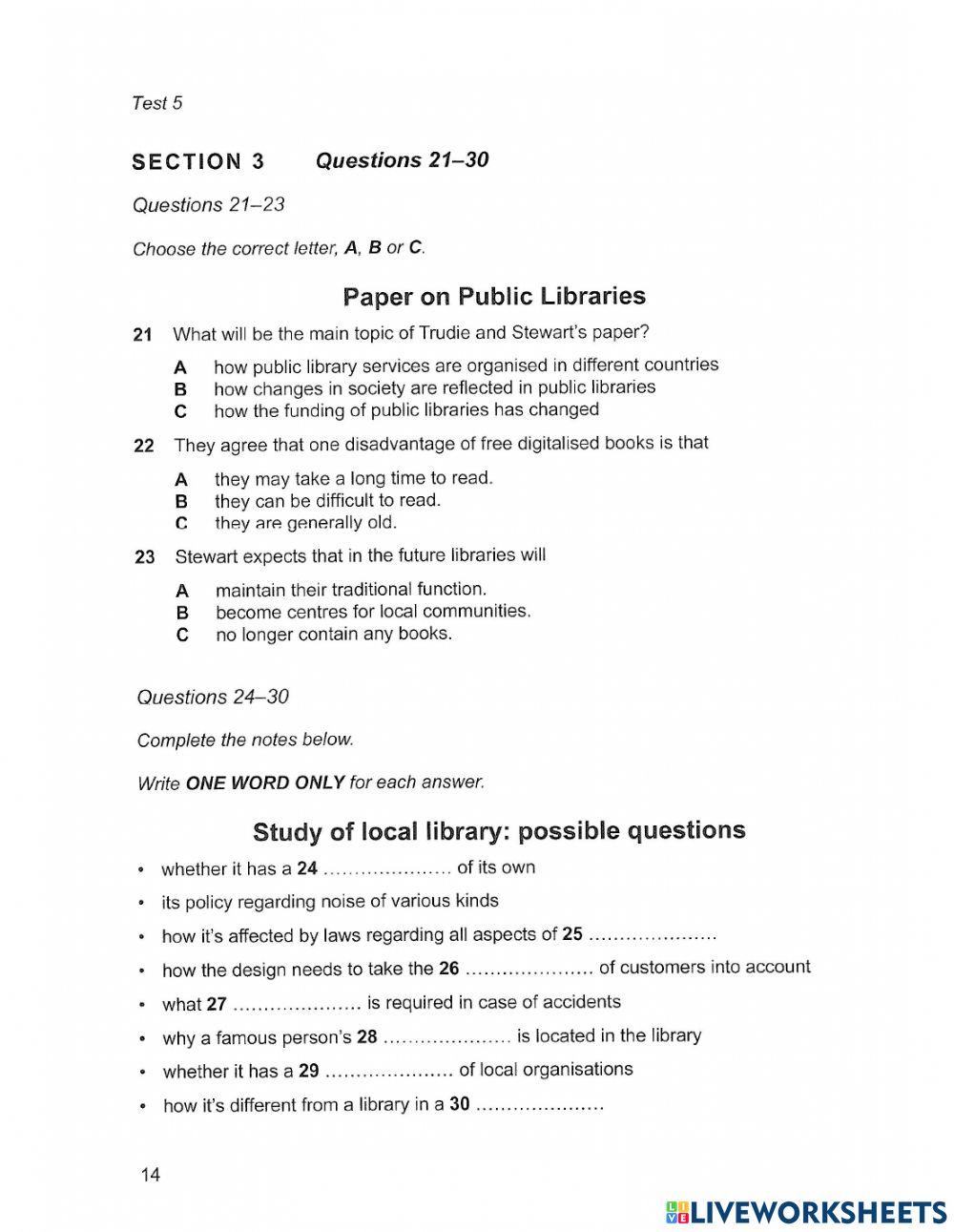 cam 12 test 8 listening answers