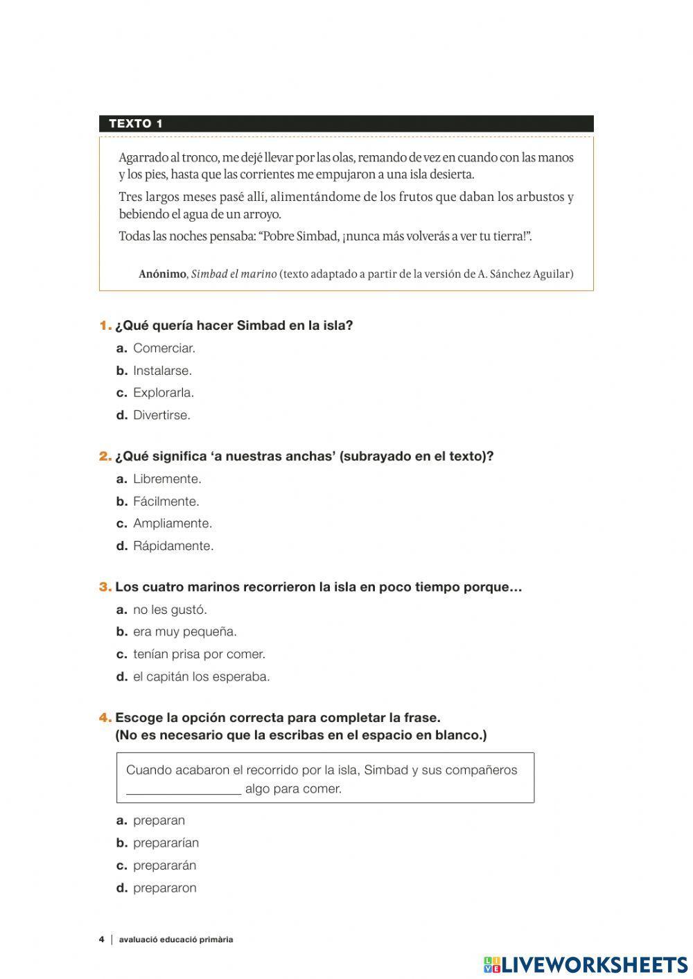 Competencias Básicas Castellano