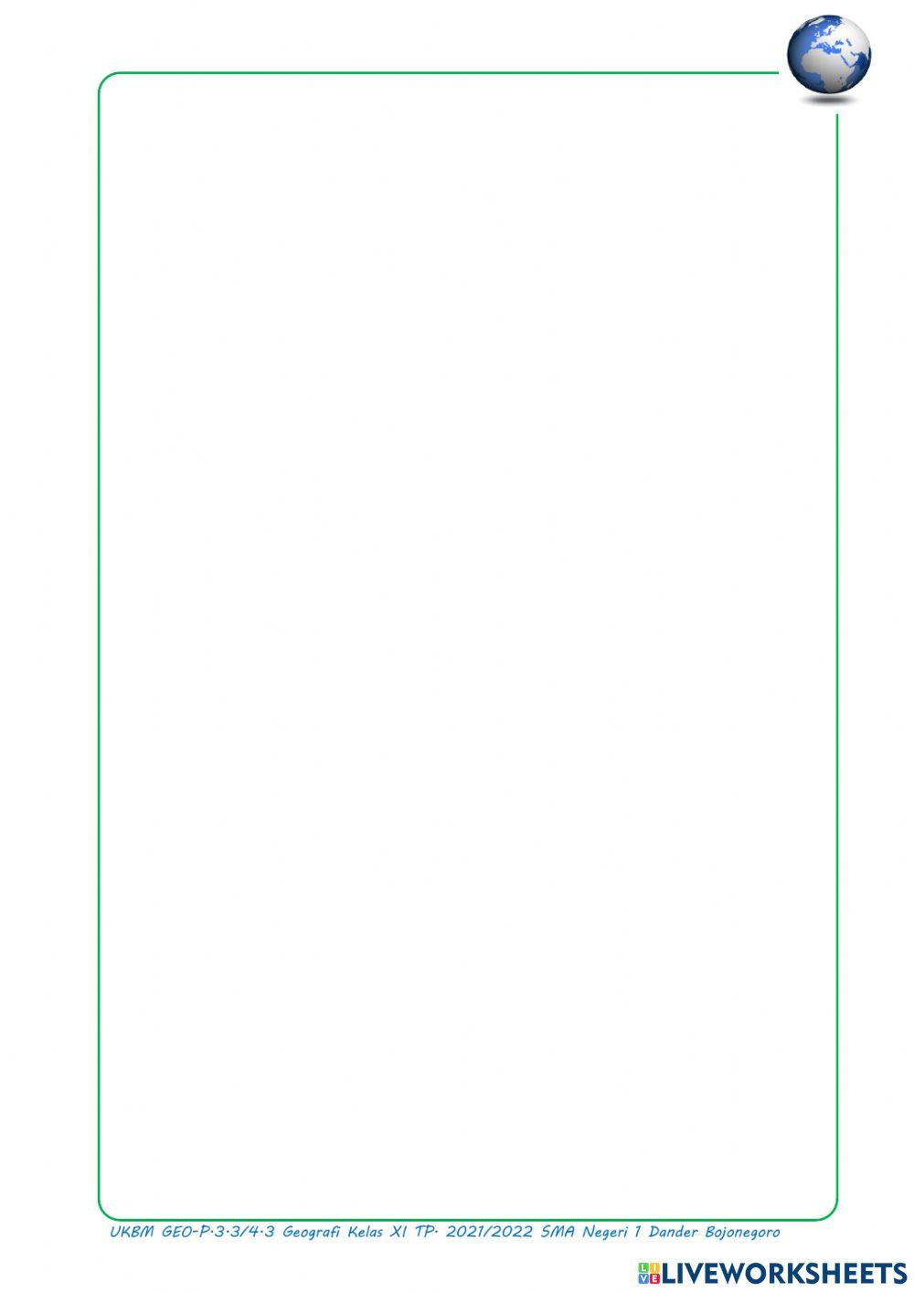 Klasifikasi Sumber Daya Alam