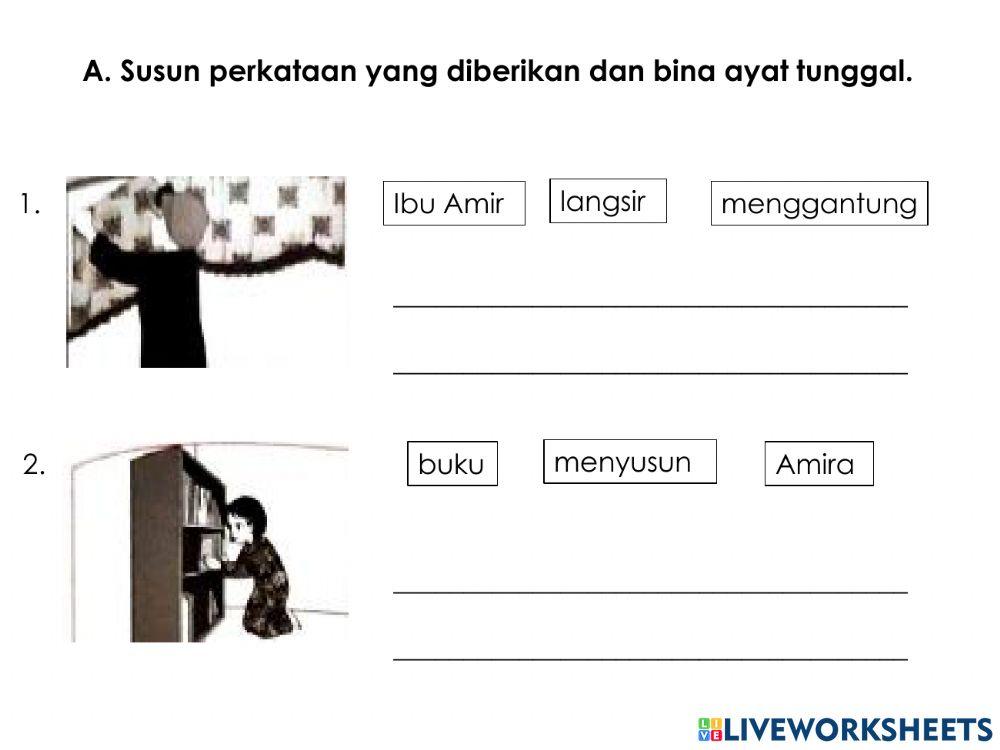 Bahasa Melayu Tahun 1 Unit 16 Jagalah Kebersihan