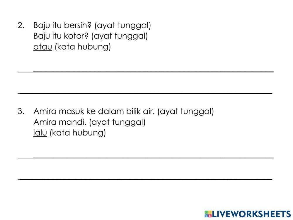 Bahasa Melayu Tahun 1 Unit 16 Jagalah Kebersihan