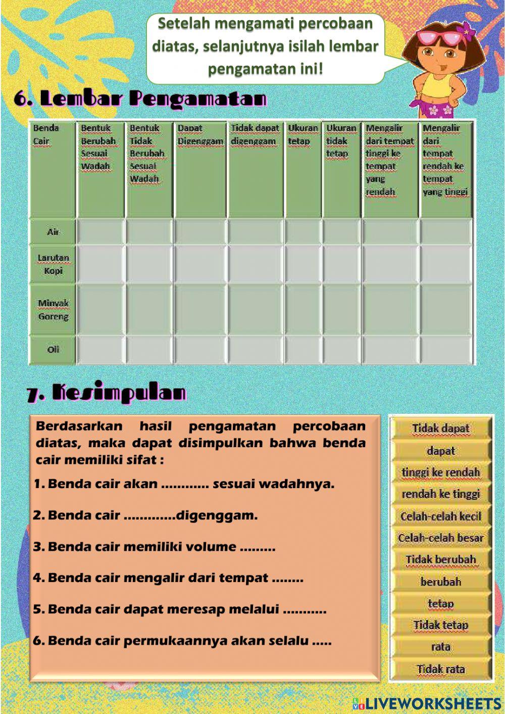 Lkpd sifat benda cair