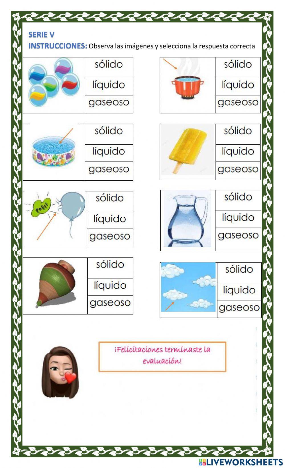 Examen ciencias naturales