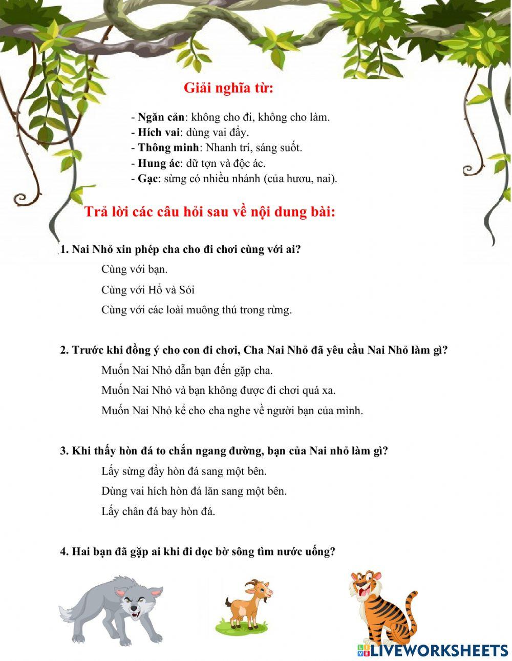 Bạn của Nai Nhỏ