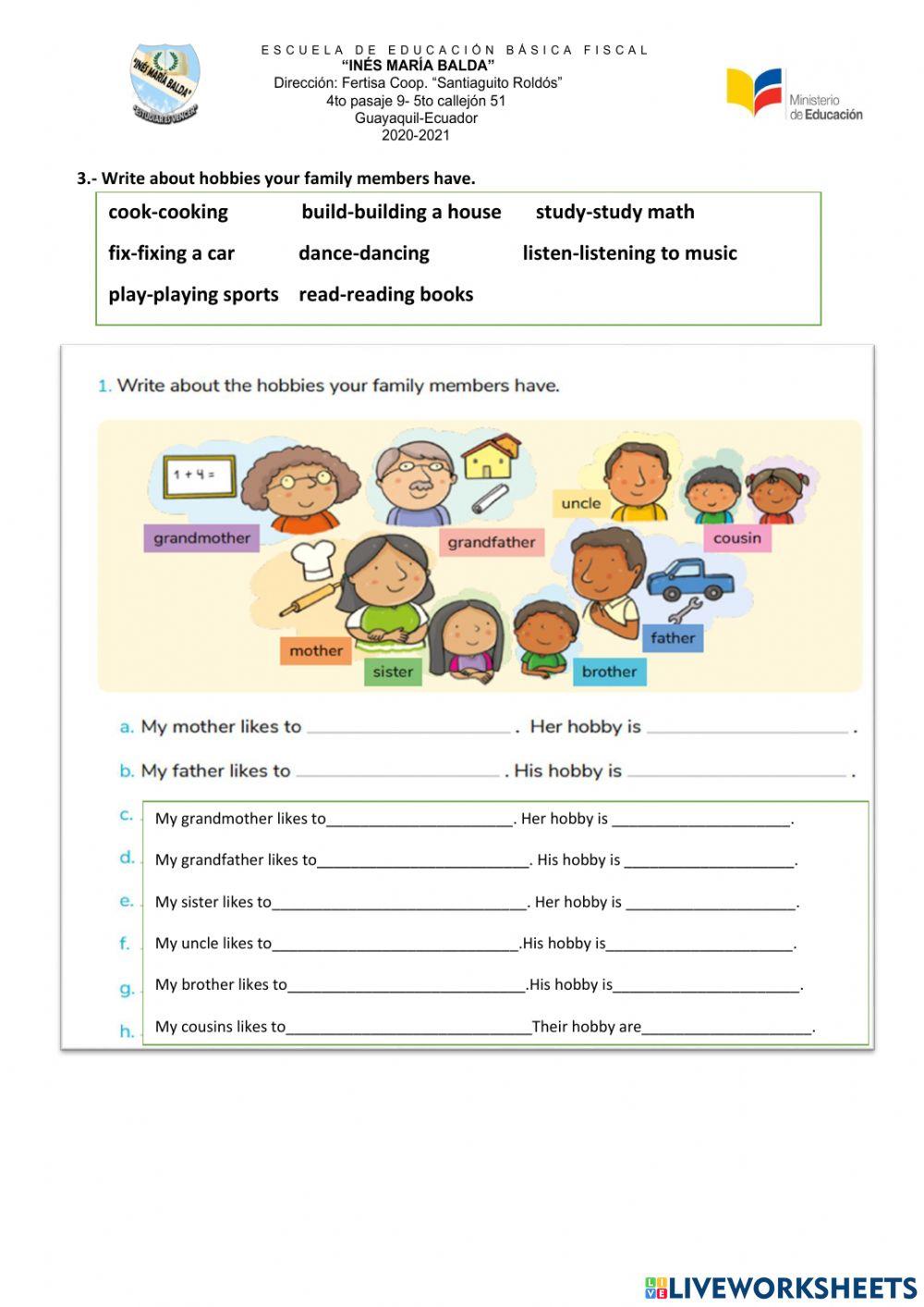 Proyecto 4 de ingles