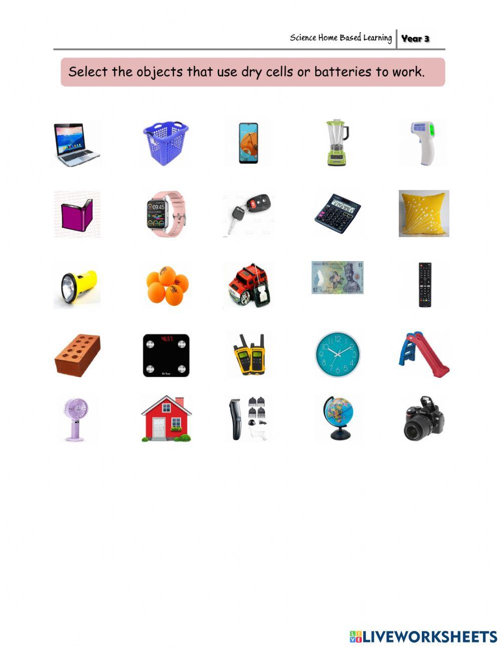 Things That Use Batteries