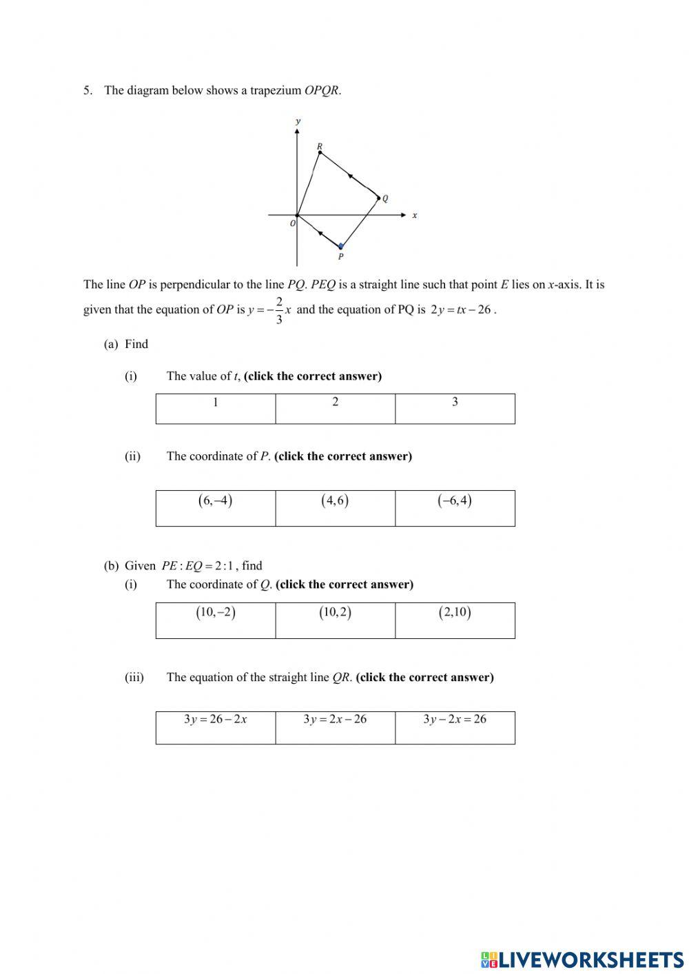 Revision add maths form 4 12 10 2021 online exercise for live worksheets