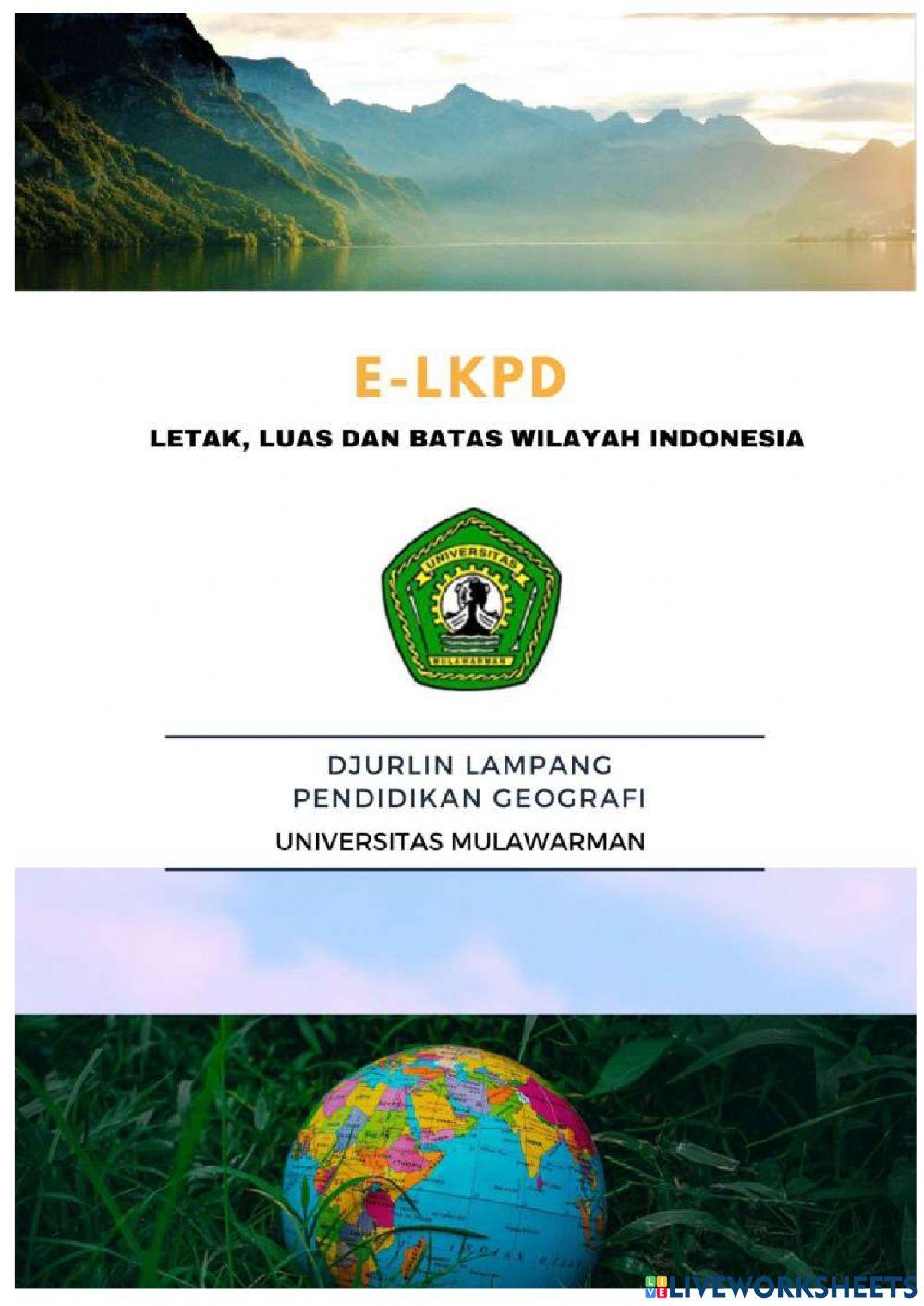 Letak Luas dan Batas Wilayah Indonesia