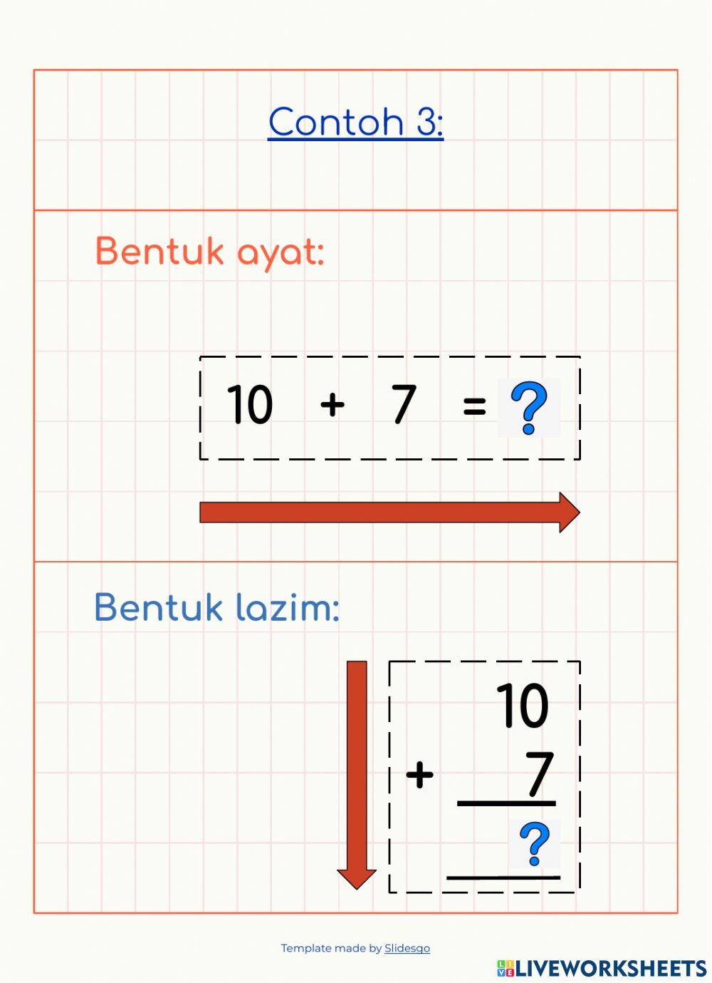 Operasi campur bentuk lazim