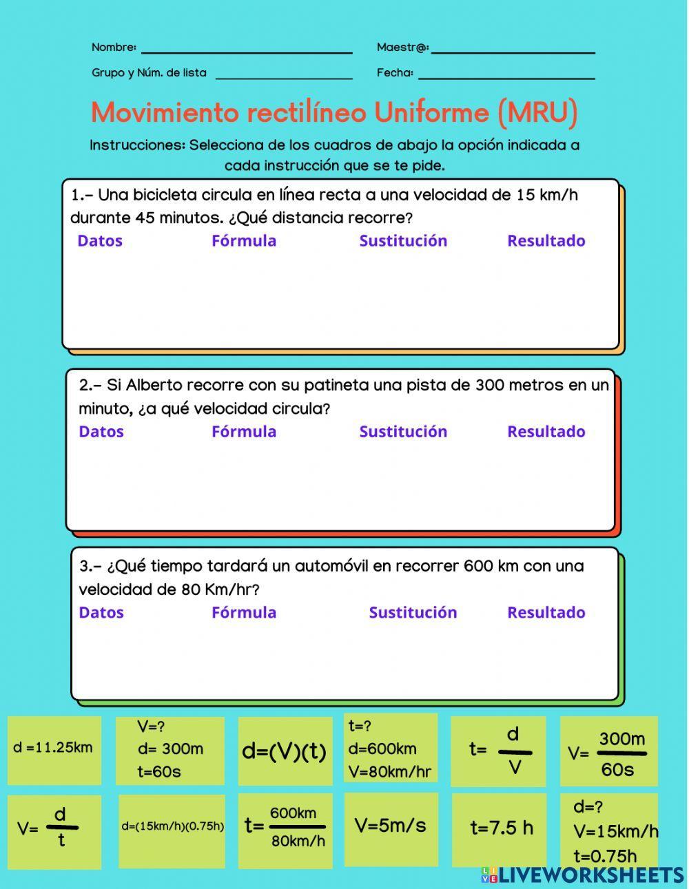 Problemas de velocidad