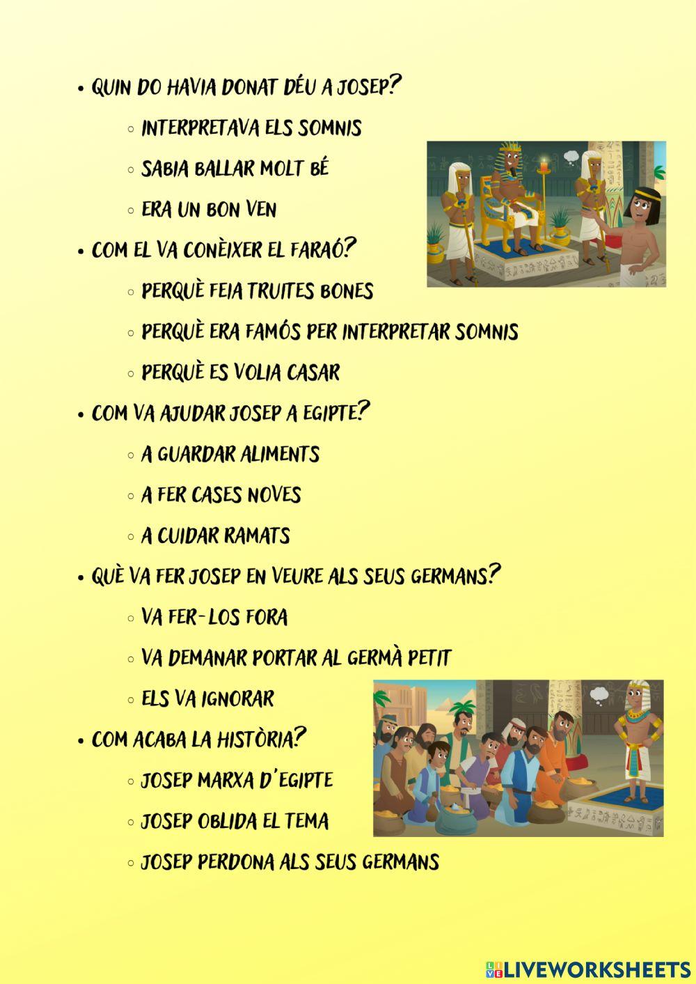 Josep i els seus germans