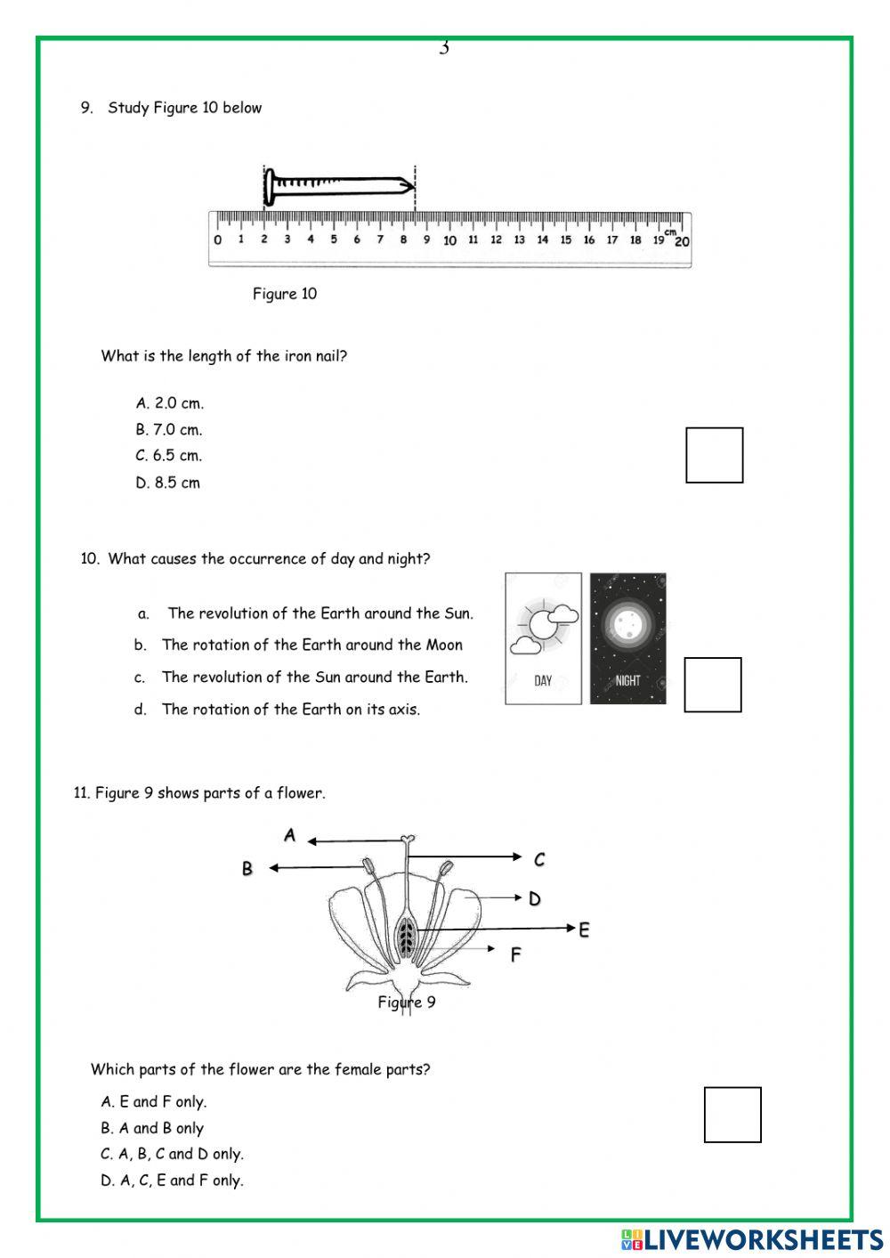 Science Paper 1 2021