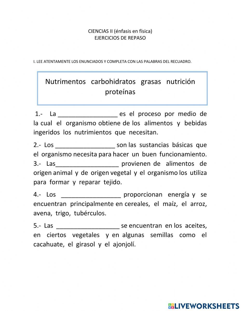 Nutricion