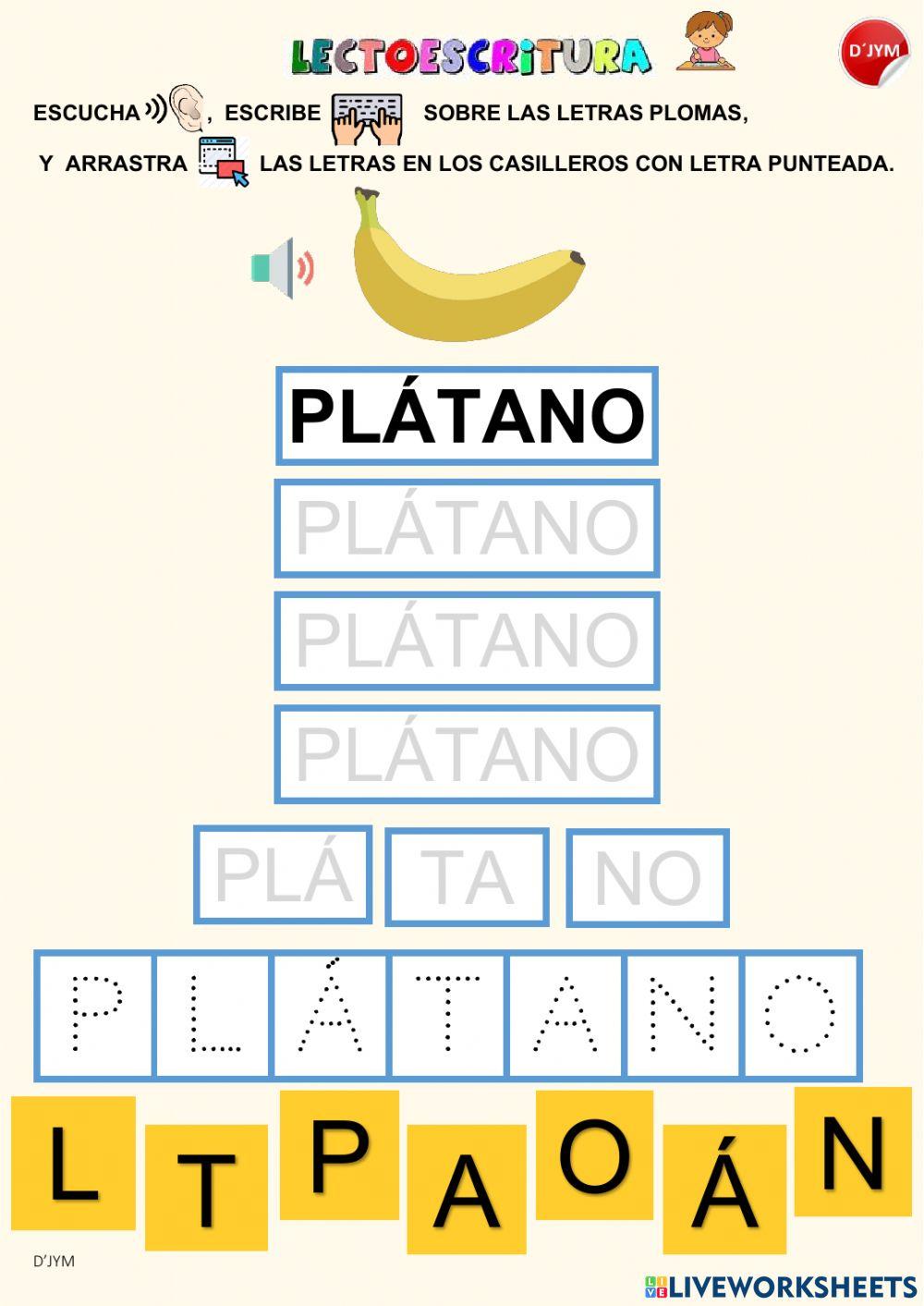 Lectura Global - Frutas