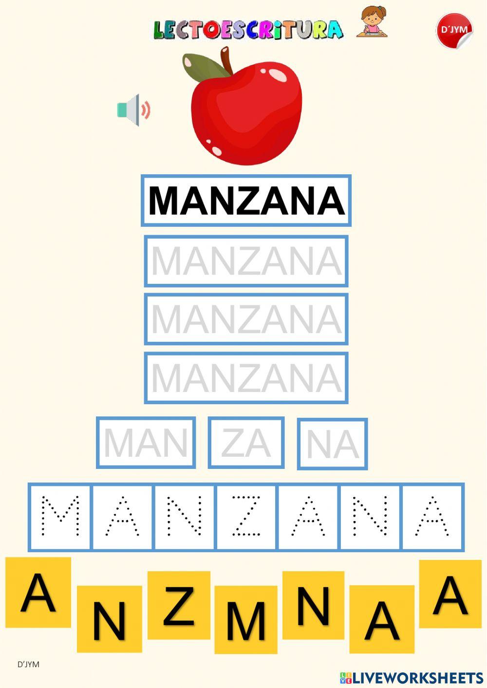 Lectura Global - Frutas