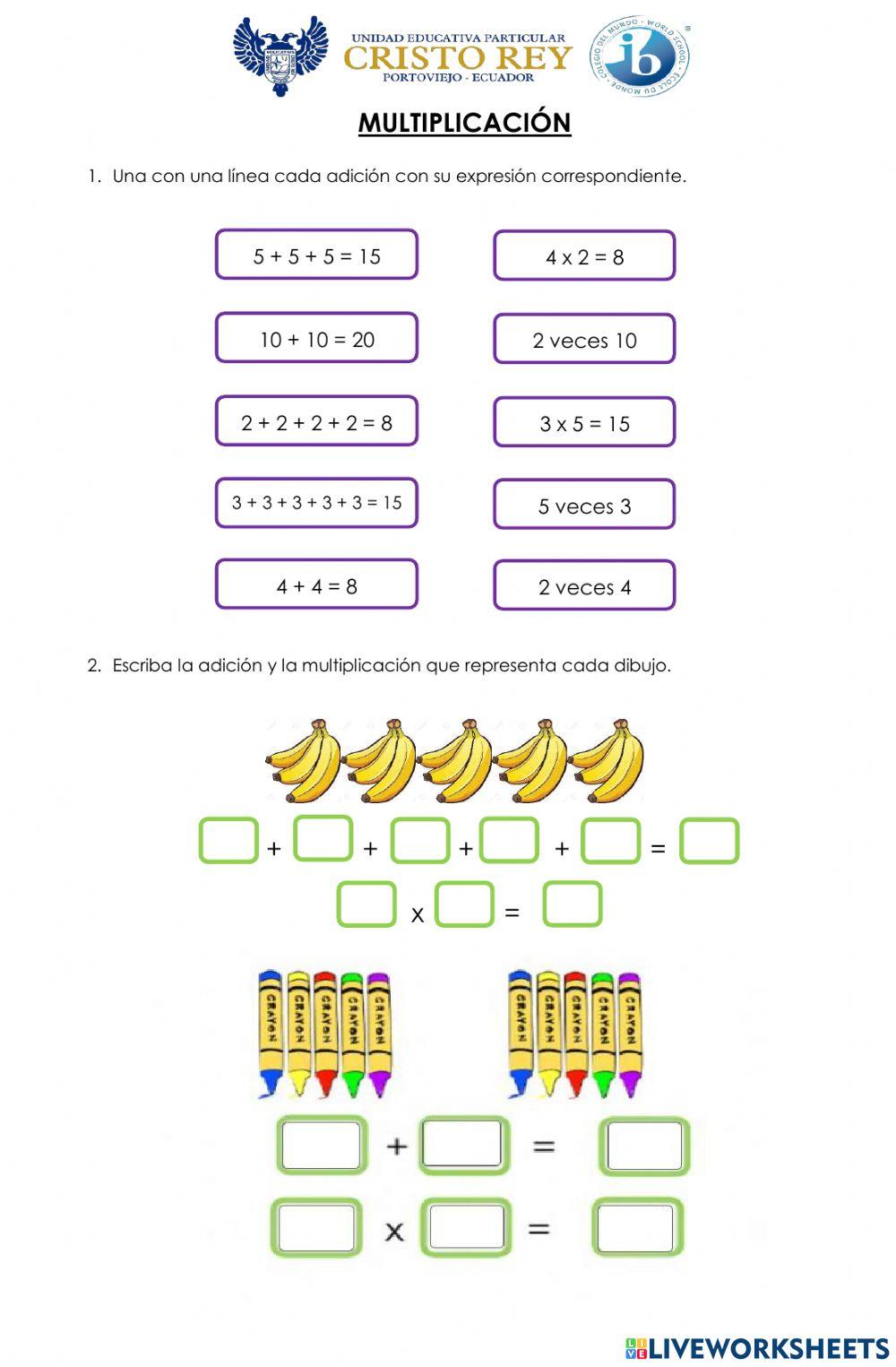 La multiplicación